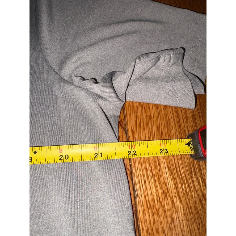 Polo Ralph Lauren Performance Mens Gray Short Sleeve Polo Shirt Size M Stretch